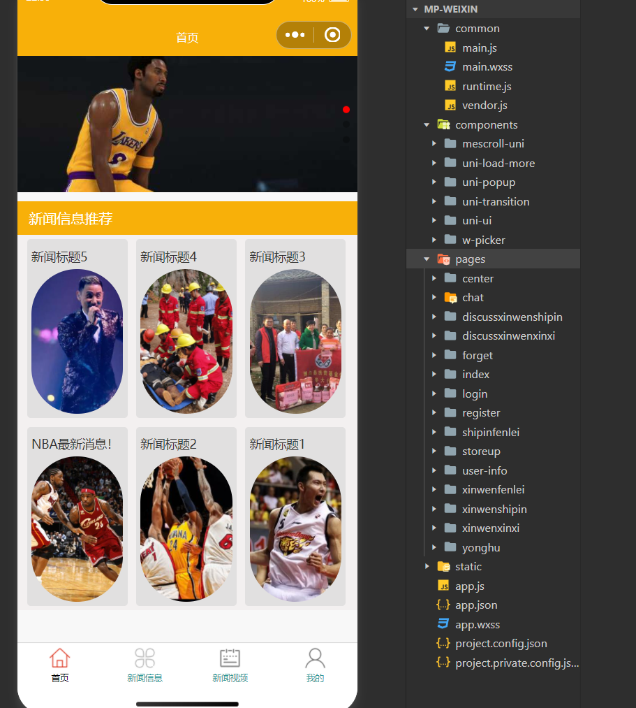 基于SpringBoot的微信小程序新闻资讯系统